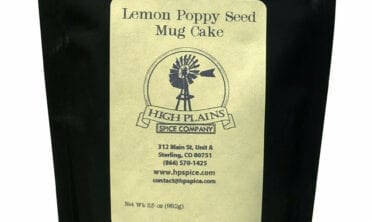 lemon poppy seed mug cake